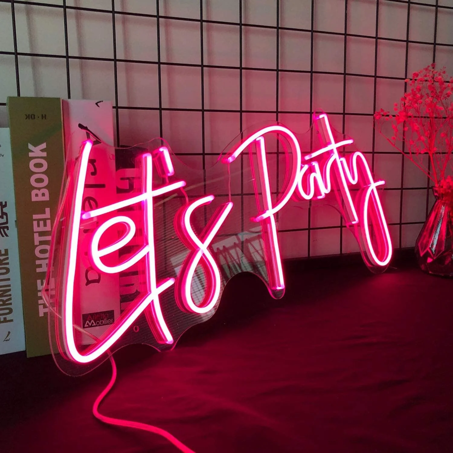 

Free Shipping 50cm lets party Noen Signs led neon light for advertising use flex neon custom neon sign with cheap price, 16 colors for reference