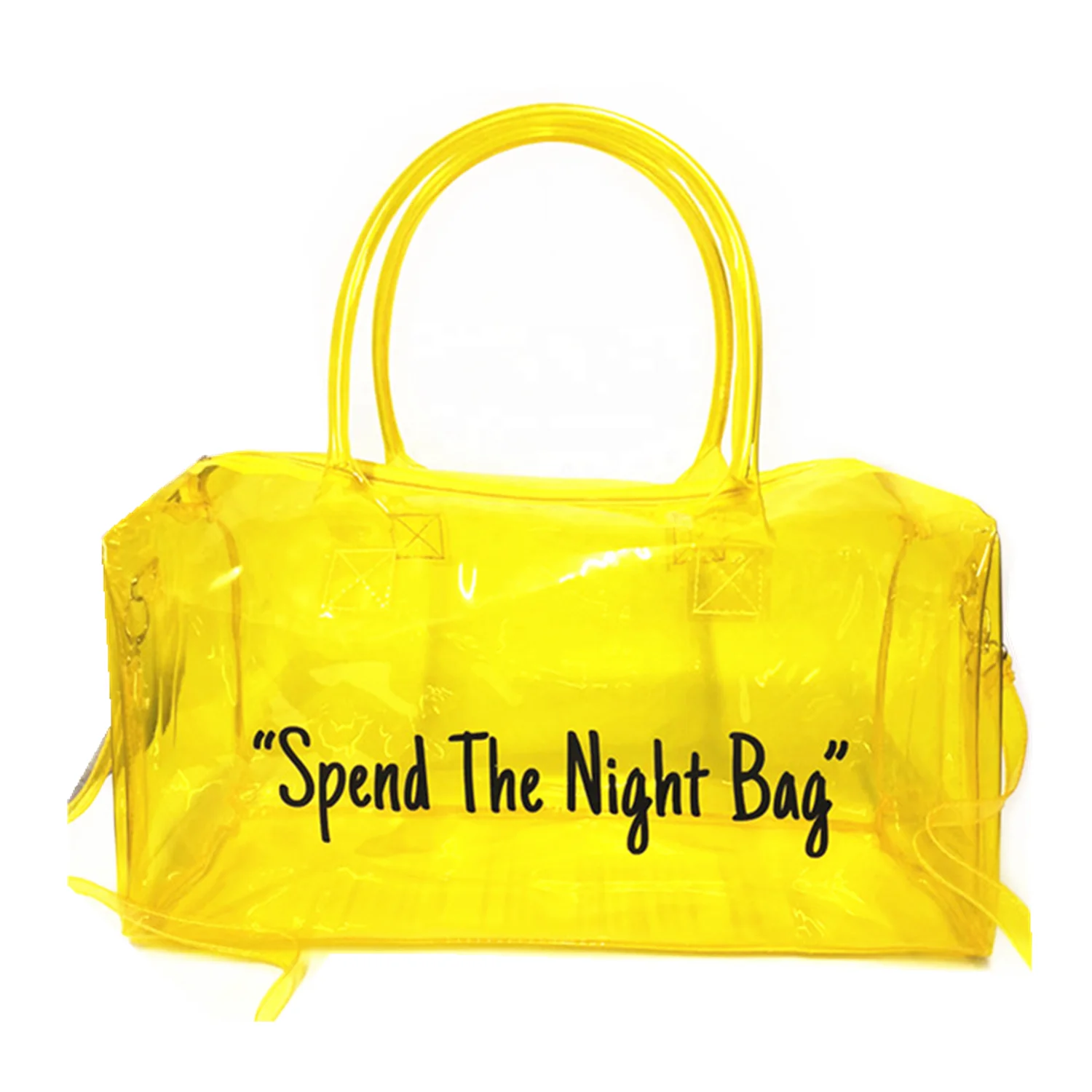

WR Fashion Girl Shinny Holographic Waterproof Weekend Travel Spend The Night Duffle Bag, Customers' requirement