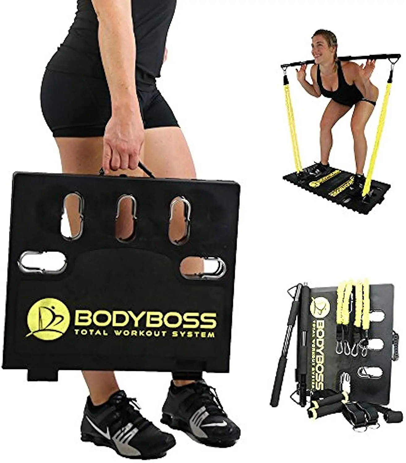 

Wholesale Price Custom Logo Home Gym Workout BodyBoss 2.0 Resistance Bands Fitness Board for Home Gym, Customized color
