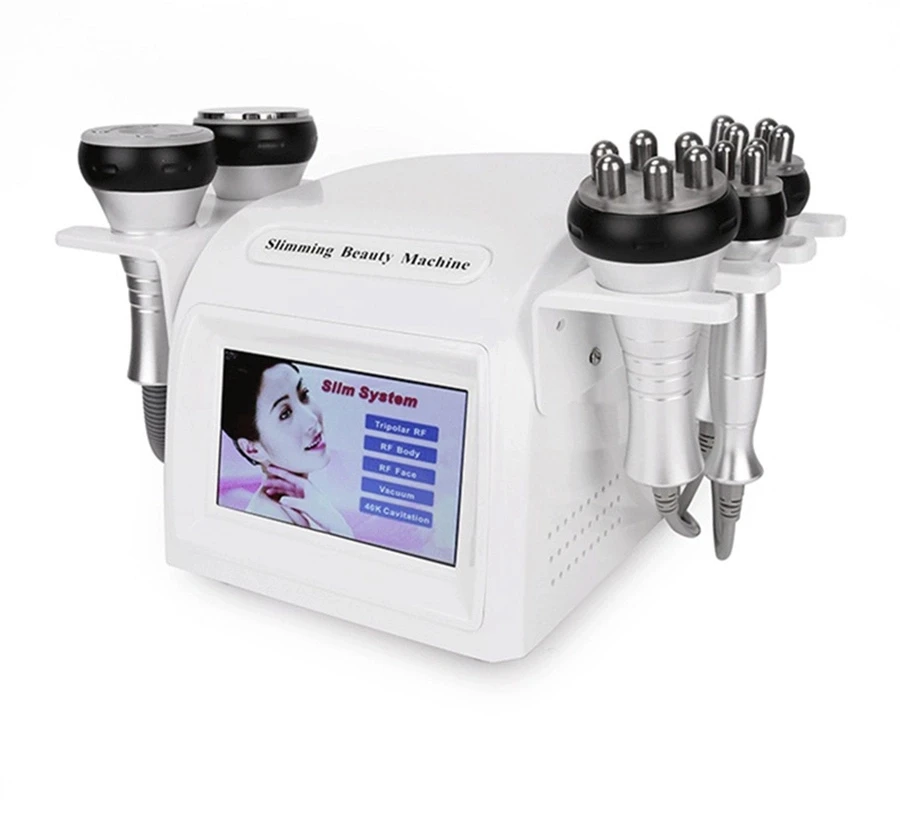 

5-in-1 weight-loss instrument body sculpting ultrasonic radio frequency weight loss fat burning machine negative, White