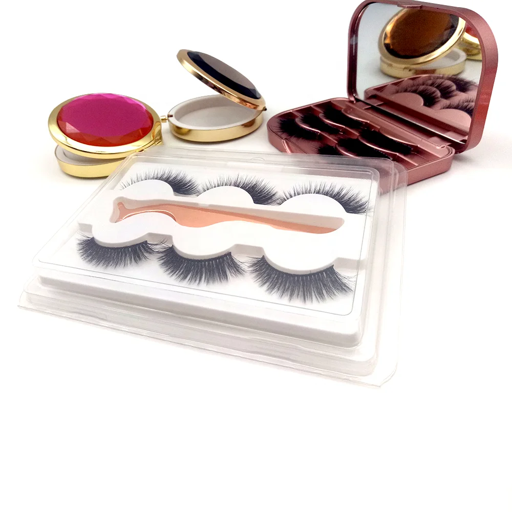 

Custom private label top korean lashes silk volume eyelashes with custom package