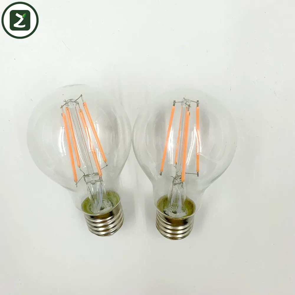 
E27 E14 4W Glass plant grow led filament bulb 
