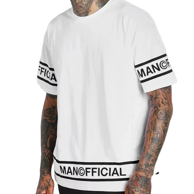 

Fashion T-shirt Manufacturers Wholesale Casual Cotton Printing White Custom Men's T shirt