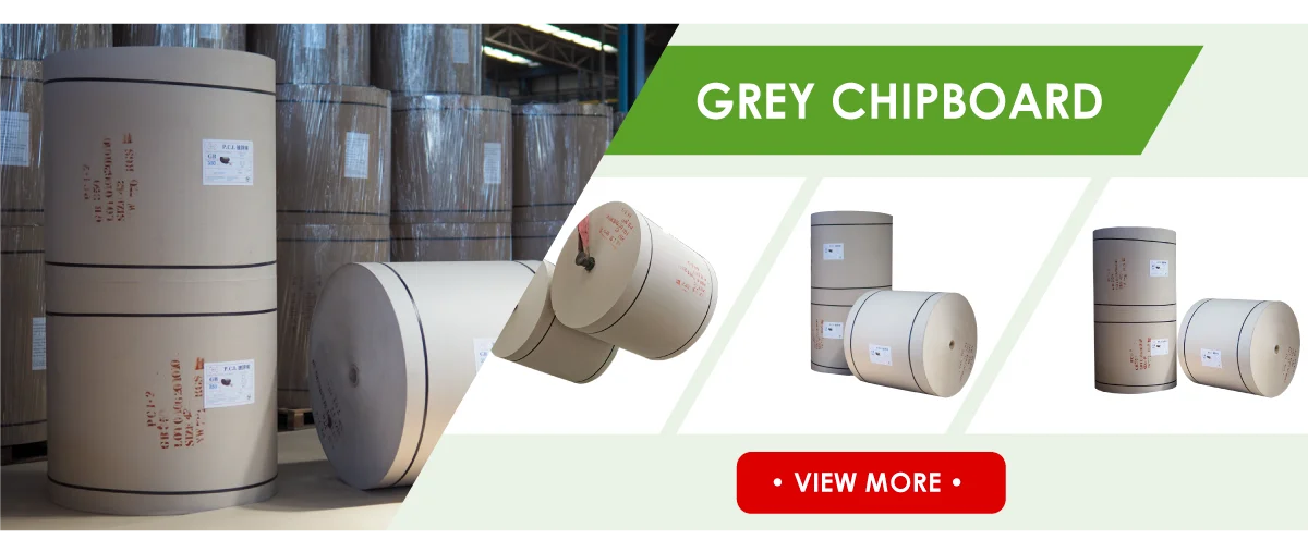 P.C.I. INDUSTRIAL PAPER CO.,LTD. Core board, Grey chipboard