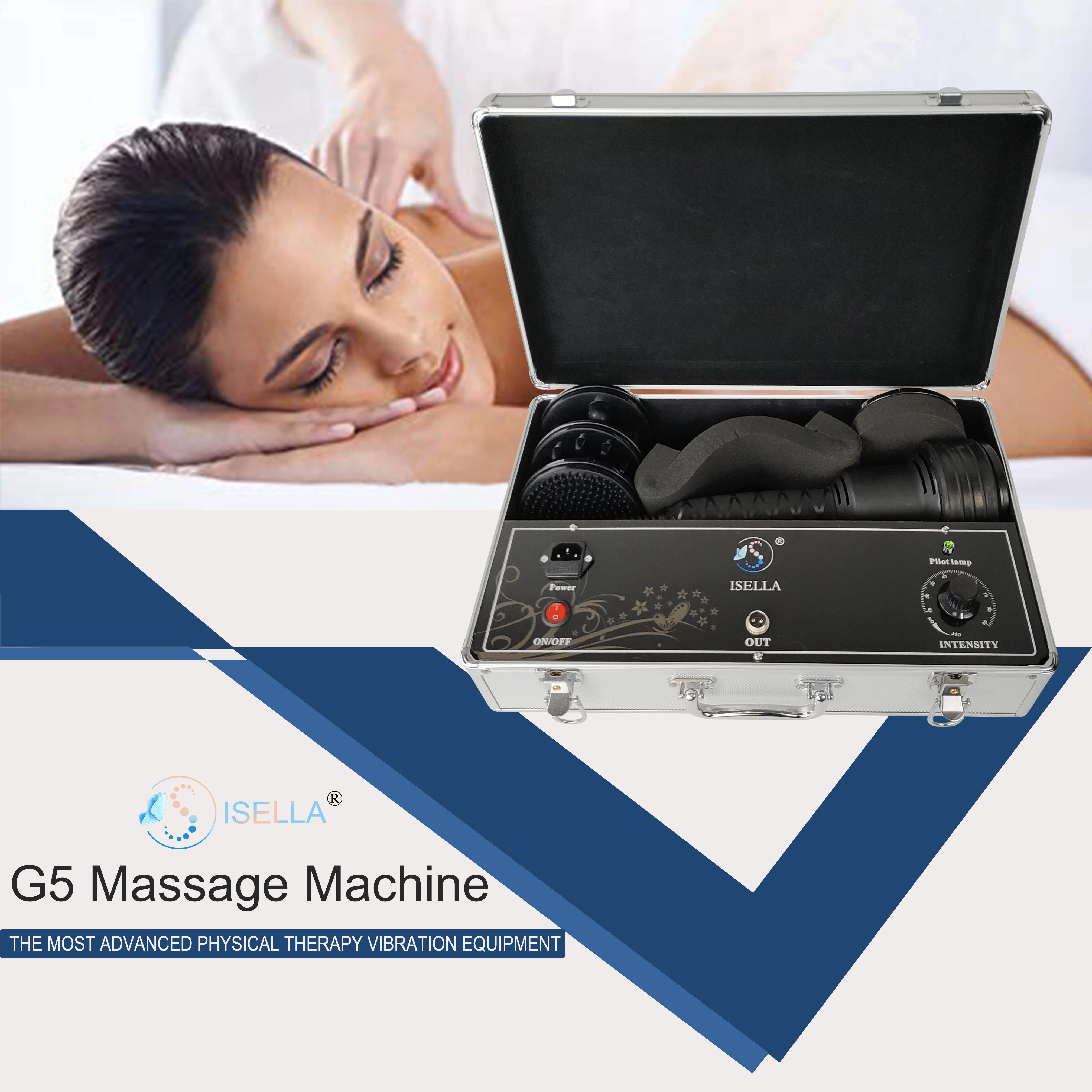 

G5S Portable G5 Vibrating Cellulite Massage Deep Tissue Body Massager