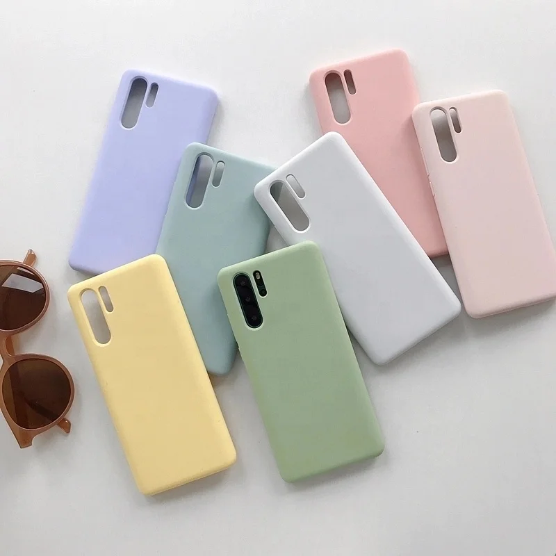 

Liquid Phone Case For huawei mate30 pro Silicone Shockproof Soft Rubber Fabric PC+silicone Mobile Phone Cover For huawei Case, 21 colors or customize