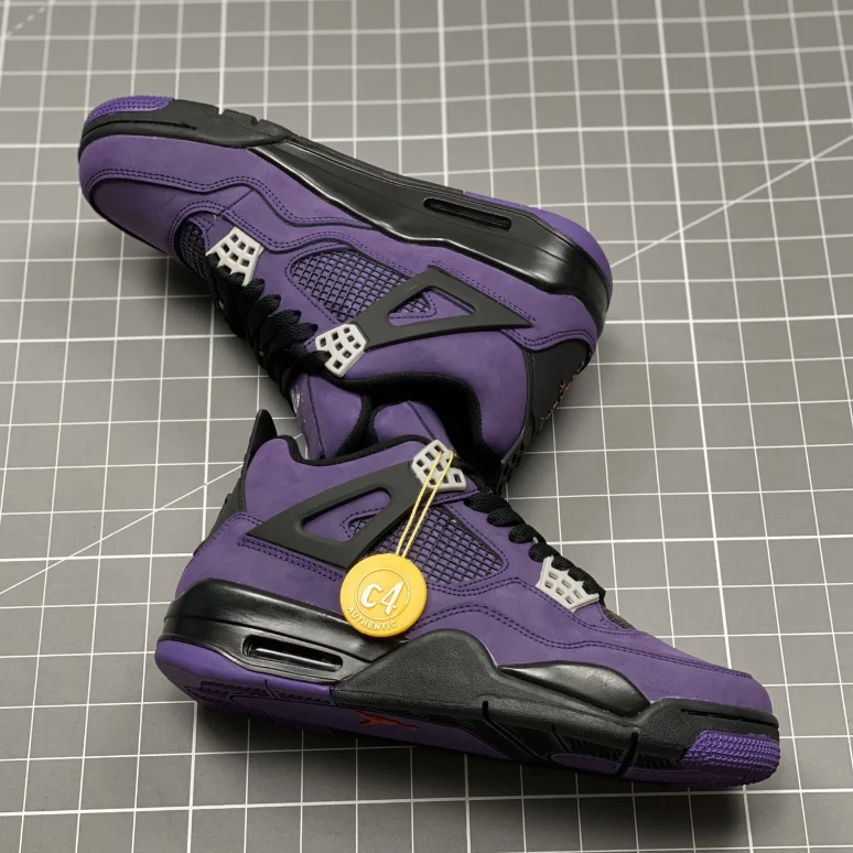 

Chang Sell Brand Sneakers Air Jordan 4 Purple Men'S Casual Basketball Walking Shoes Air Jordan Outdoor Running Nike Shoes