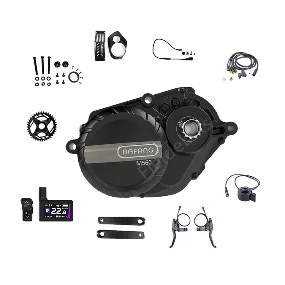 48v 750w Electric Bike Bafang M560 Motor MM G5300 500/750.C Mid Drive Motor for Dengfu E10 E82