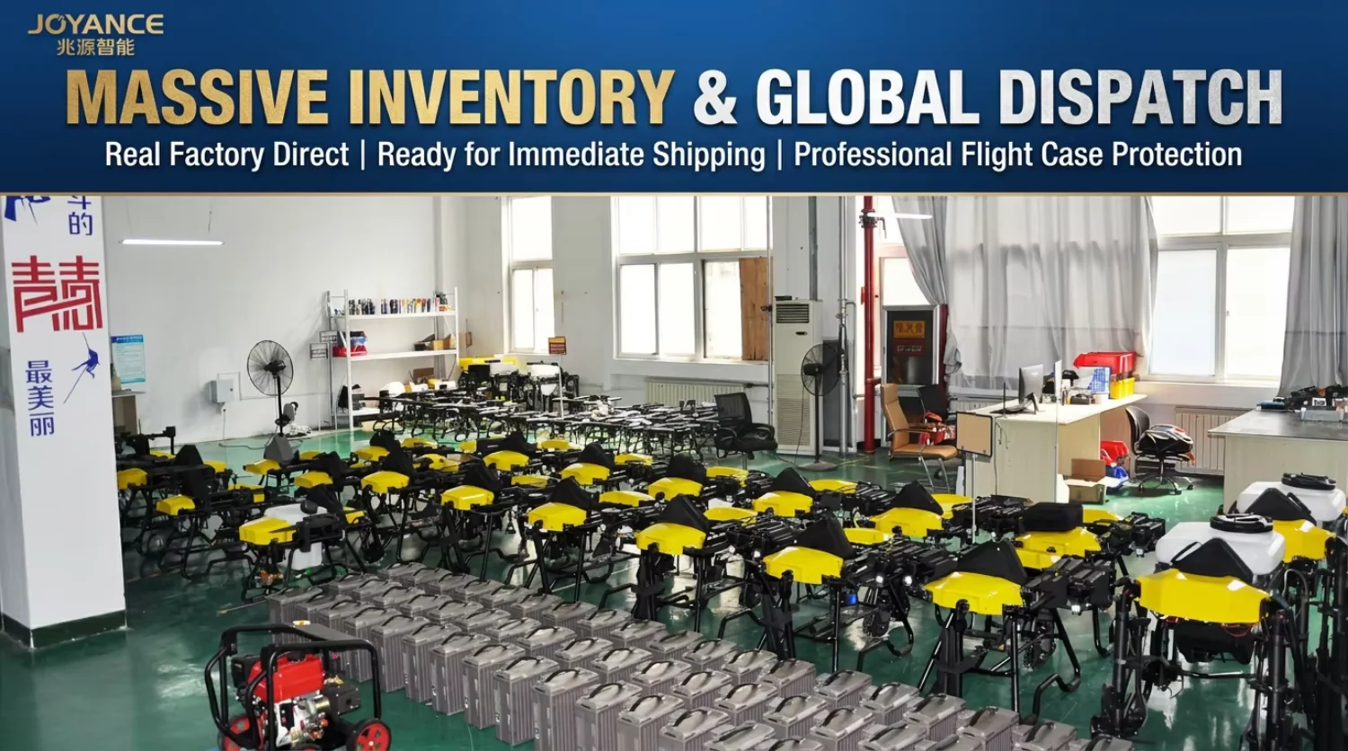 New Industrial Solar Panel Cleaning UAV Drone with Smart Cleaning Route High Pressure Water Spray Aluminum Alloy Joyance Brand