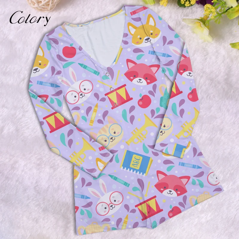 

Colory Network Clothing Rompers Baby Cartoon Animal Theme Onesie, Picture shows