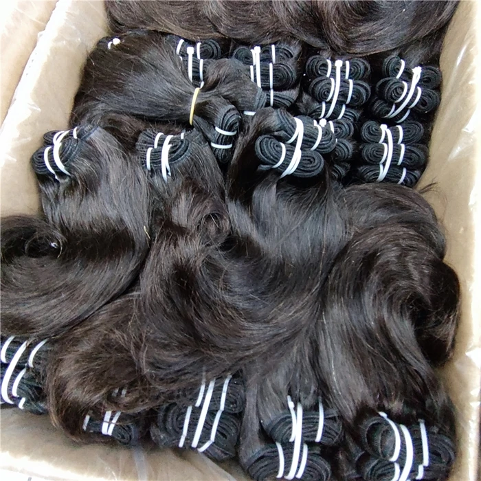 

LetsFly Free Shipping 20pieces 840g Wholesale raw Quality raw body wave L wavy Brazilian virgin hair women hair extensions