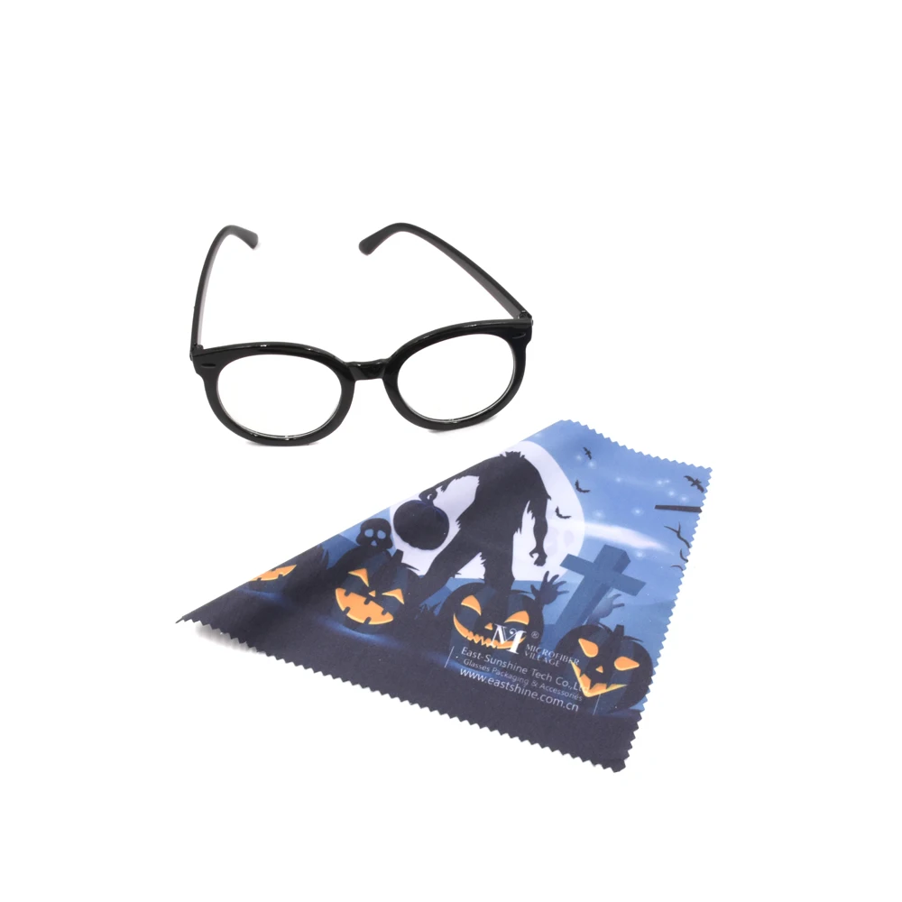 

GRS Certificate Silk Screen Printed Pure Color Microfiber Screen Lens Wiping Cleaning Cloth