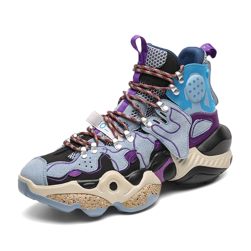 

Good Quality Popular Style Four Fashion Colors High Top Luxury Shoe for Men