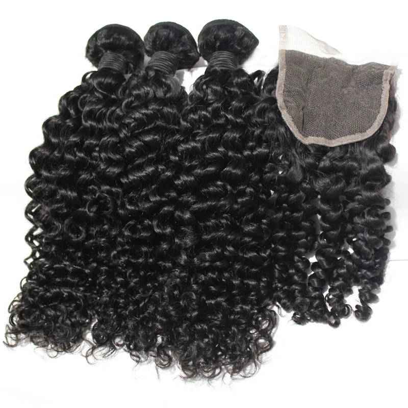 

HaiYi Hair Manufacturer Raw Burmese Curly Hair Unprocessed Cuticle Aligned Virgin Burmese Human Hair from single donor, Natural color,all available