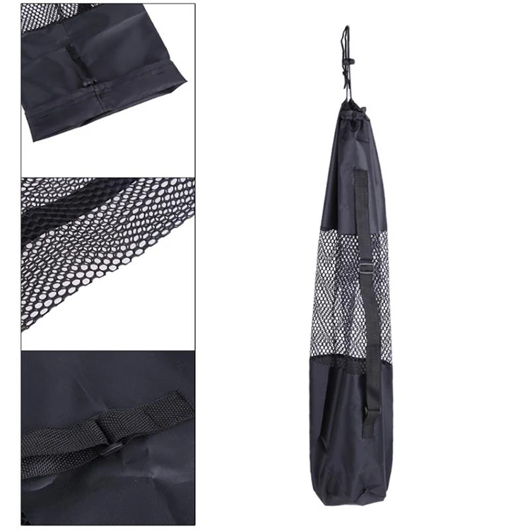 Lightweight Nylon Carry Backpack Adjustable Strap Mesh Bag for Yoga Mat pilates 