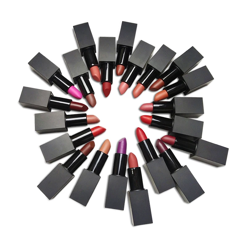 

Private Label Makeup Custom 21 Colors High Pigment Cruelty Free Matte Magnetic Lipstick