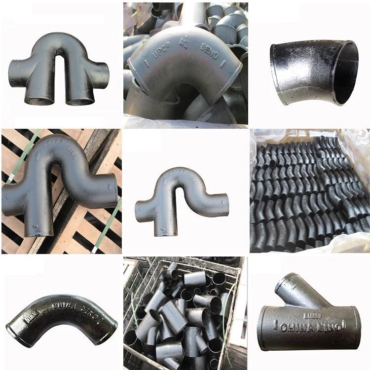 High Quality Straight Elbow Pipe Fittings Tee Joint Pipe Tube Malleable Cast Iron Pipe Fittings