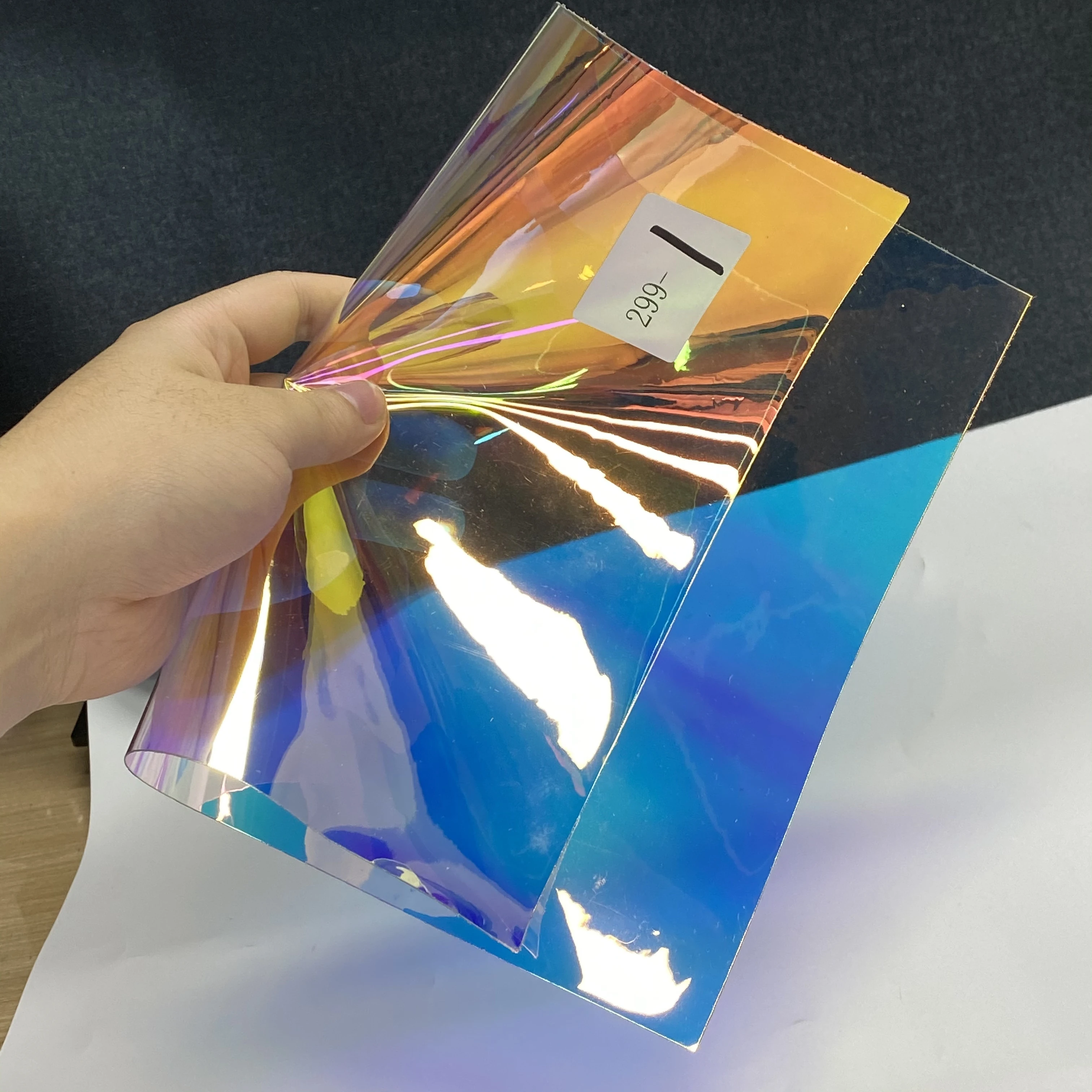 0.35-0.4mm Holographic Dichroic Mirror Reflective Transparent