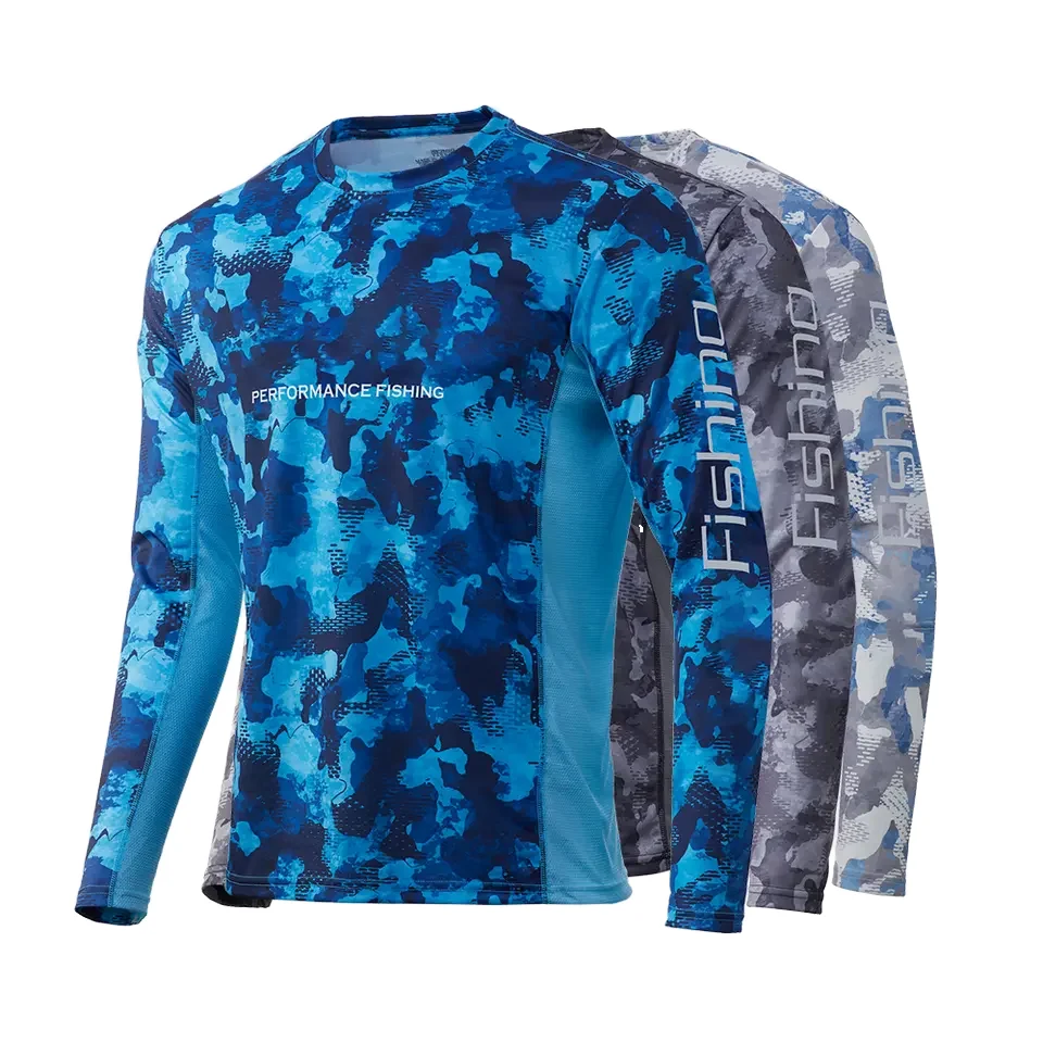 Breathable Polyester Fishing Shirt Outdoor Sports