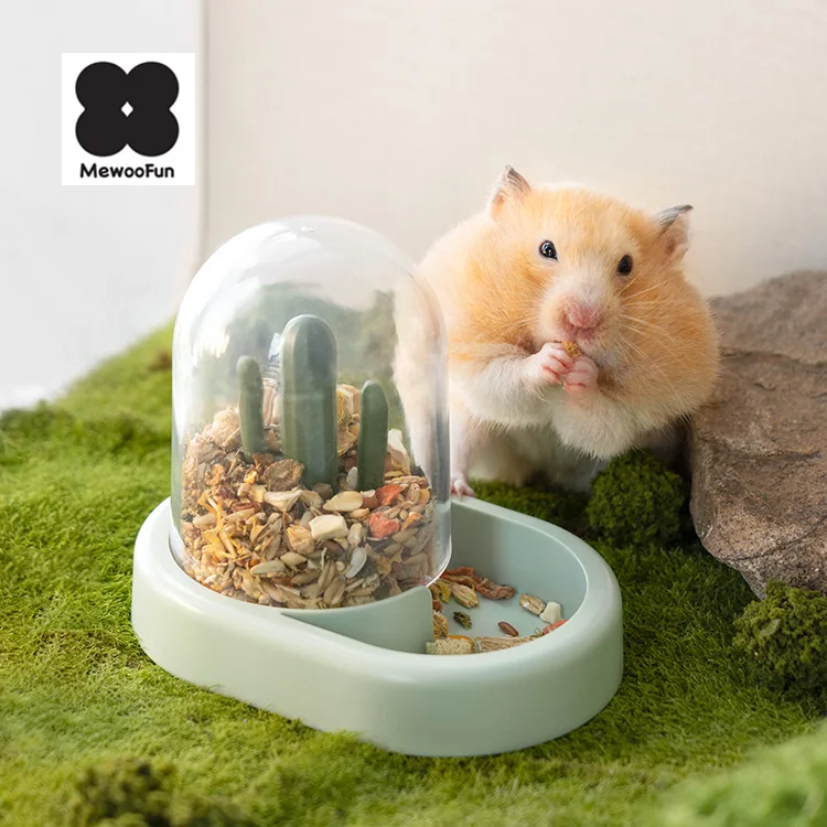 

MewooFun Hot Selling Wholesale Custom Hamster Accessories Guinea Pig Bowls Small Plastic Hamster Food Bowl Feeders for Hamster
