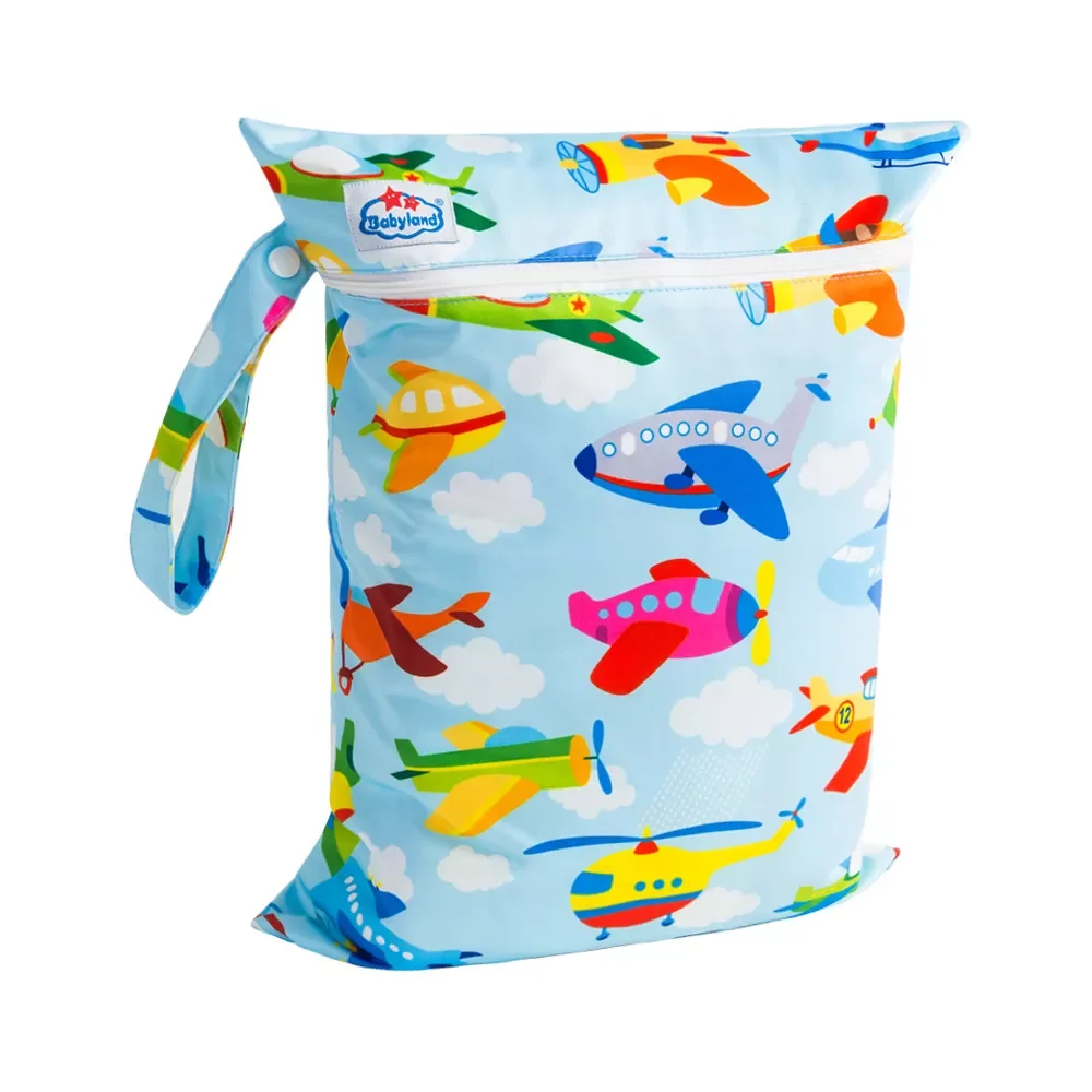 

Hot Selling waterproof reusable sanitary napkin packaging diaper bag baby nappy wet bag