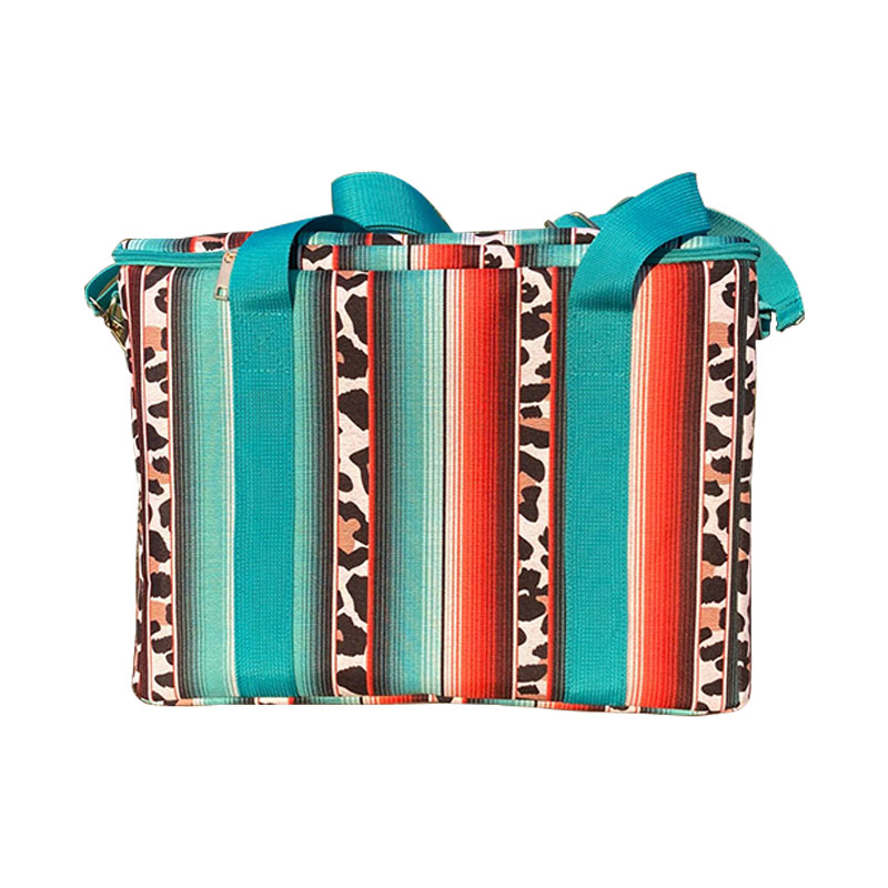 

In Stock Fast Shipping Leopard Print Coolers Bag Canvas Travel Portable Insulation Bag Support Private Customization