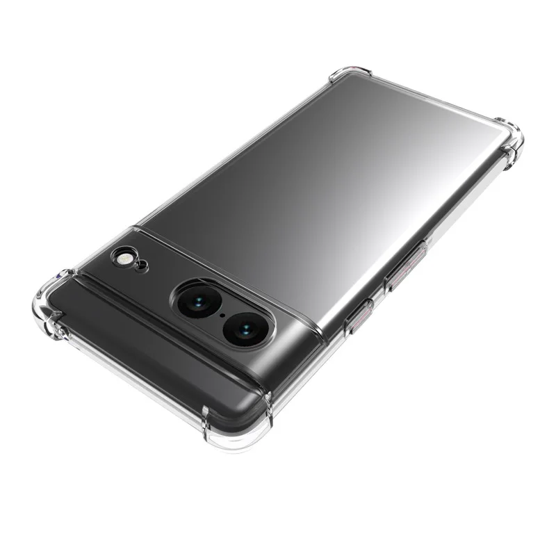 

Thin Clear Soft TPU Transparent Back Cover For Google Pixel 8 8 pro7 6 Pro 6A 5A 5 4A 4 XL Soft Transparent TPU Phone Case