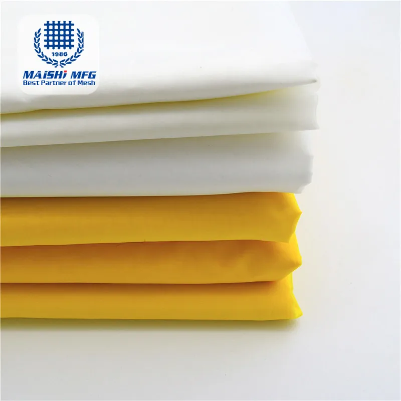 
polyester silk screen printing mesh fabric cloth 