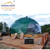Factory wholesale high reinforced aluminum alloy frame dome tent for festival with air condition