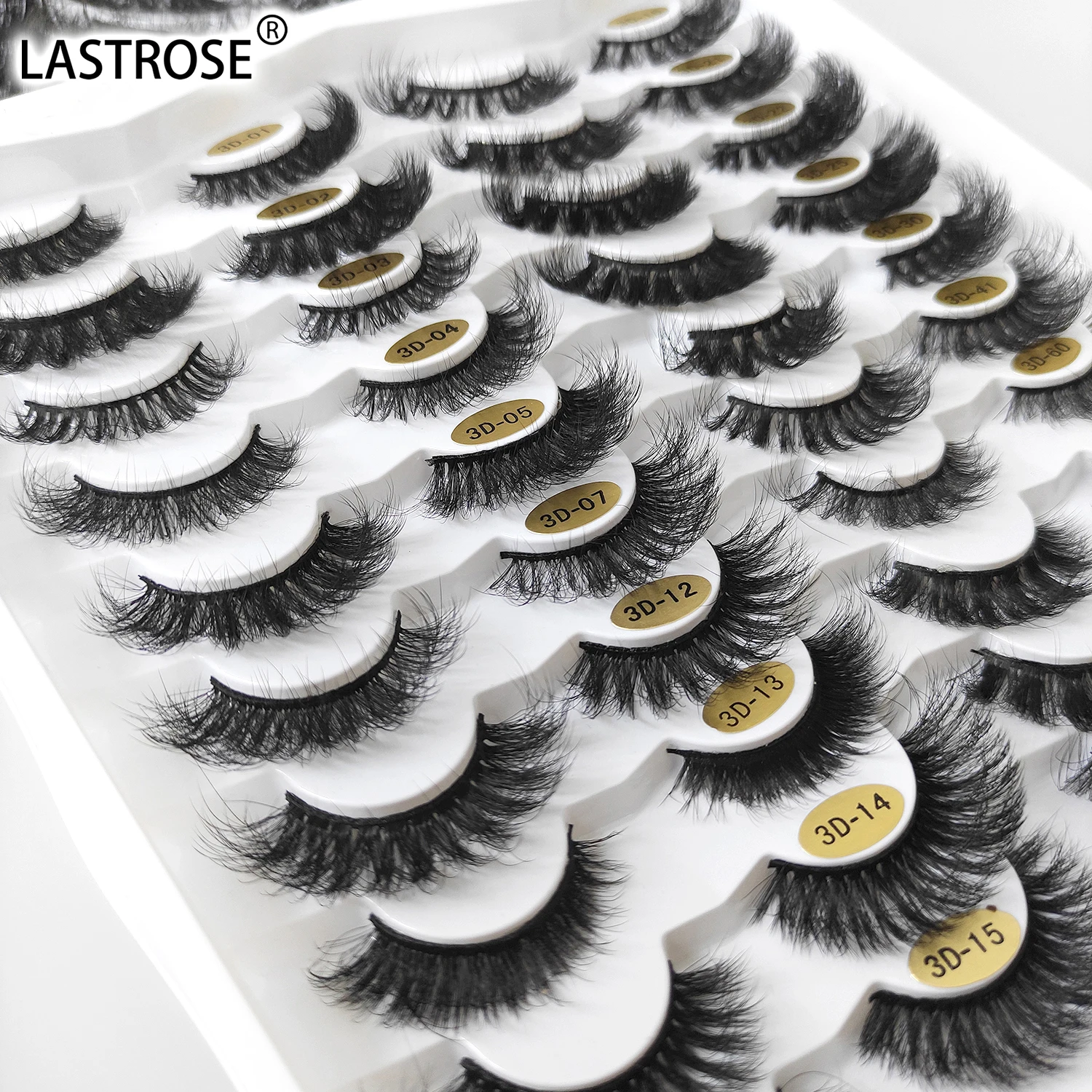 

Vegan faux mink 3d lashes fluffy super curly silk strip eyelashes custom logo lash pcakging wholesale vendor