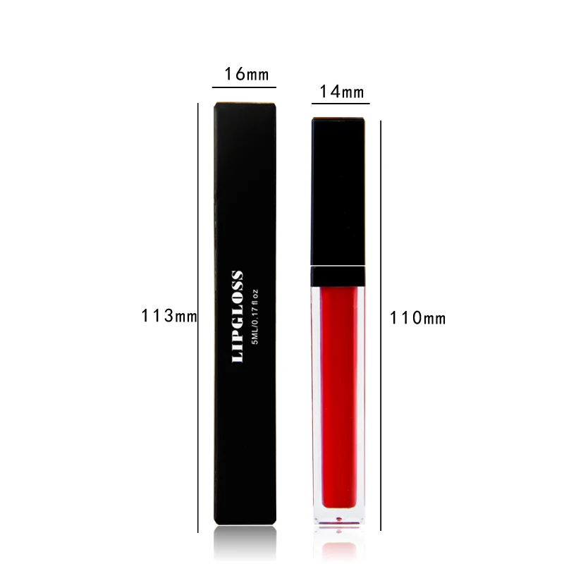 
Wholesale custom private label 44 colors matte lip gloss waterproof long lasting liquid lipstick lipgloss 