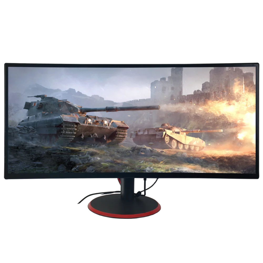 3000R Curved Ultra Wide LED Gaming Monitor 35 Inch 2K 24V Computer Gaming Monitor 75 Hz