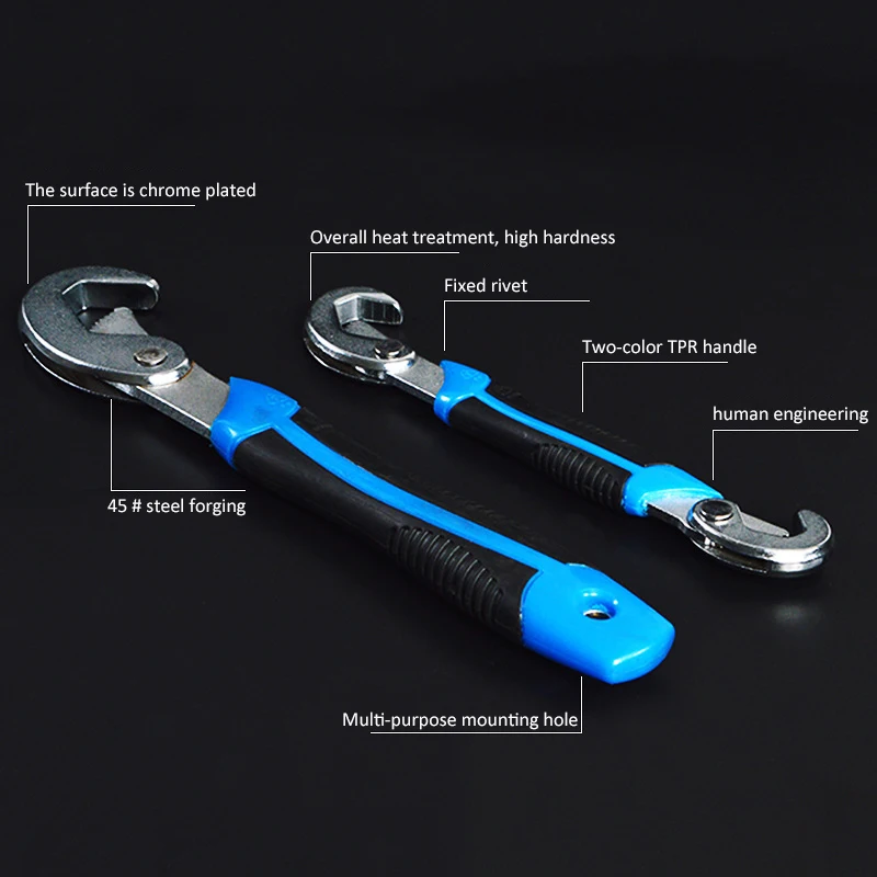 Manufacturers direct high carbon steel multifunctional wrench