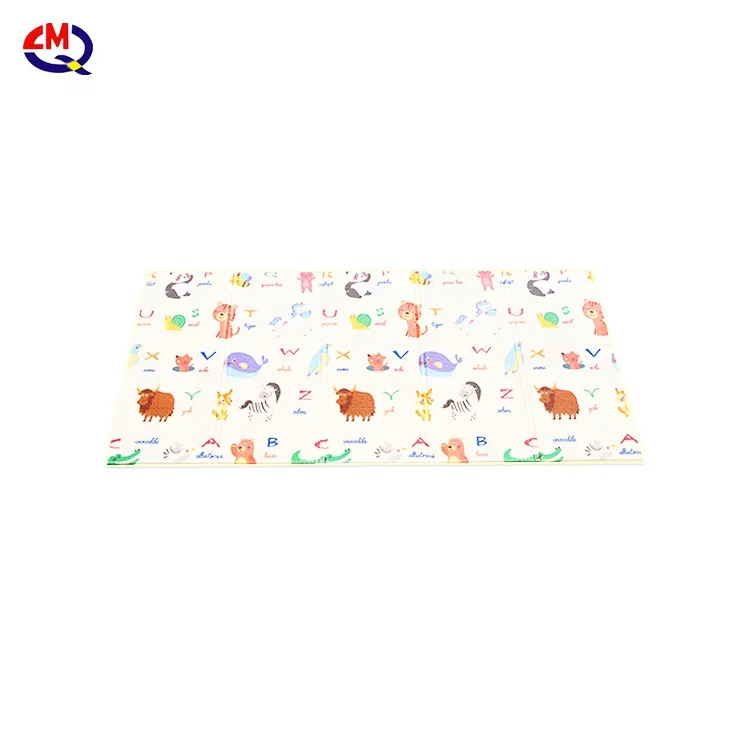 
non-toxic xpe cute pattern baby play mats kids infant crawling mats for game 