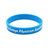 Rainbow Color One Direction Customised Silicon Wristband Crafts Wrist Band / Custom Watch Bracelet Identification Silicone