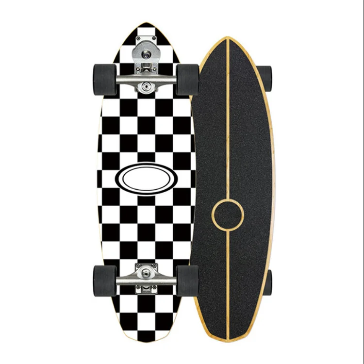Wholesale S7 Surfskate High Quality Complete Skate Board Premium Maple Cruiser Skateboard Pro