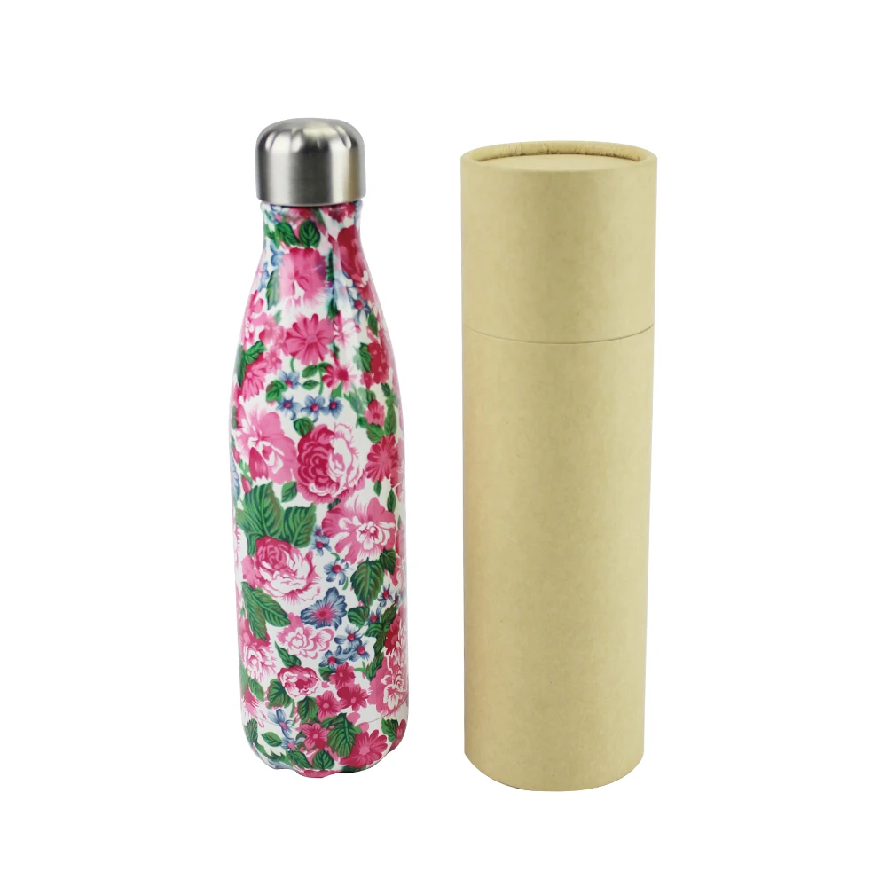 

China stainless steel water bottles with custom logo vacuum flask
