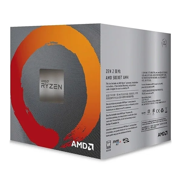 

AMD R7 3700X/3500X/3600 R9 3900X CPU computer third-generation processing R5 3600X(6 cores 12 threads)