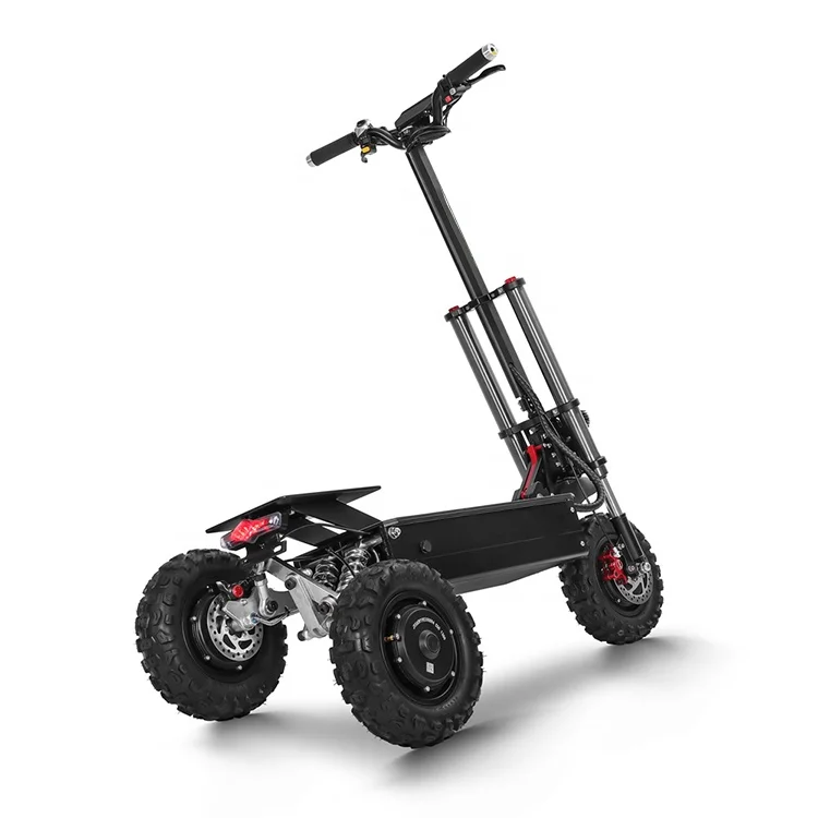 

Folding Top Speed 70KM With Trunk 10 inch Tire Fast 3600W 5400W Powerful Off-road Adult 3 Wheels Electric Scooter/