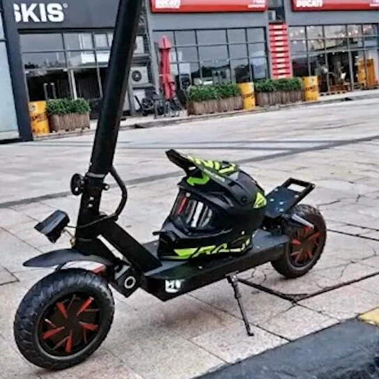 

Powerful 3600w Off-Road Dual Motor Electric Scooter, Black