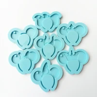 

large bigger size micky minnie mouse headband silicone keychain mold