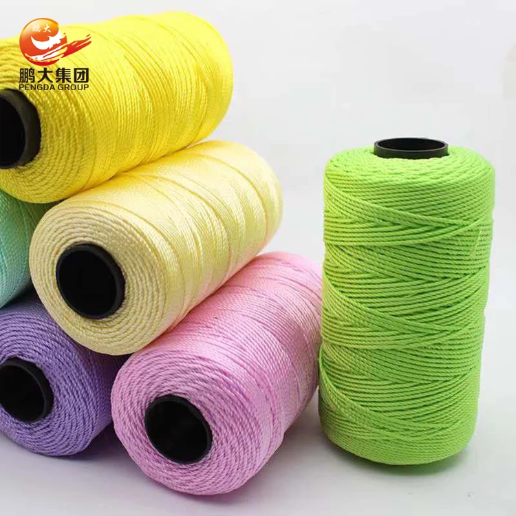 Pp Monofilament Multifilament 2mm 3ply Dty Bcf Polypropylene Yarn For ...