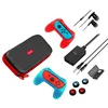 18 in 1 Super Game Accessories kit Carry Case Audio Converter Protector Film Cable Game Card Case for Switch Lite Ipega PG-9182
