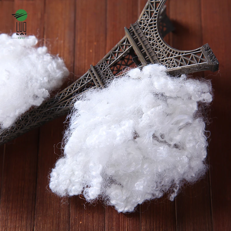 
White polyester stable fiber stuffing 