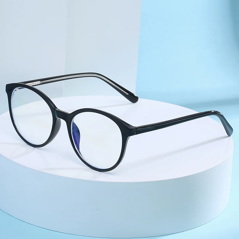 

TR90 Fashion High Quality Round Frame Anti Blue Light Optical Spectacle Frame Wholesale Men And Women Glasses