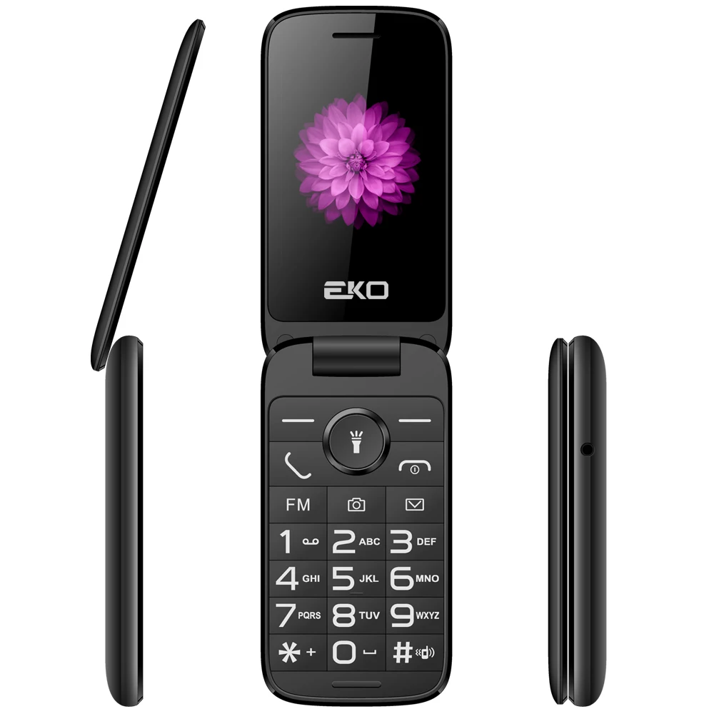 

2021 New Hot Sale Flip Dual Sim Global Unlocked Mobile Flip Phone 4g Mobile Flip Phone, 3 (black,white,red)