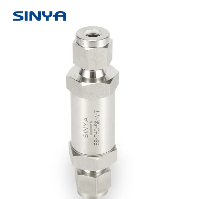ステンレス鋼 316 計装フィルターチューブ継手計装フィルタ 1/4 水フィルター 3/8 "OD 0.5um 2um 7um 15um