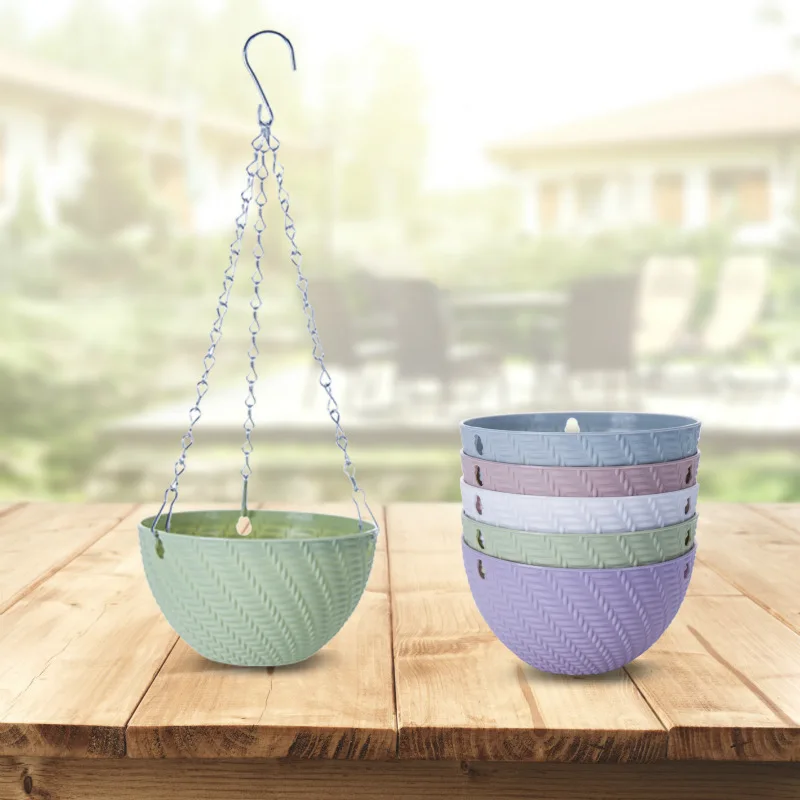 

flower pot succulent green radish cradle and flower pot gardening hanging pots plastic flowerpot