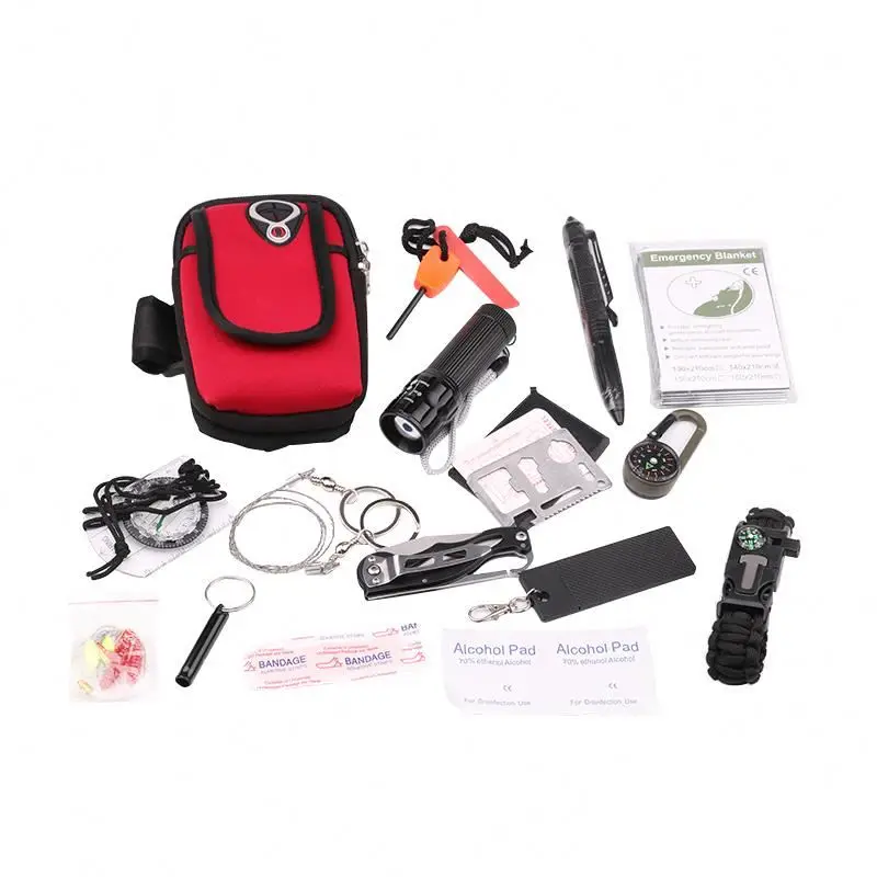 

self-help emergency survival kit camping gear ,NAYxn first aid survival sos gear