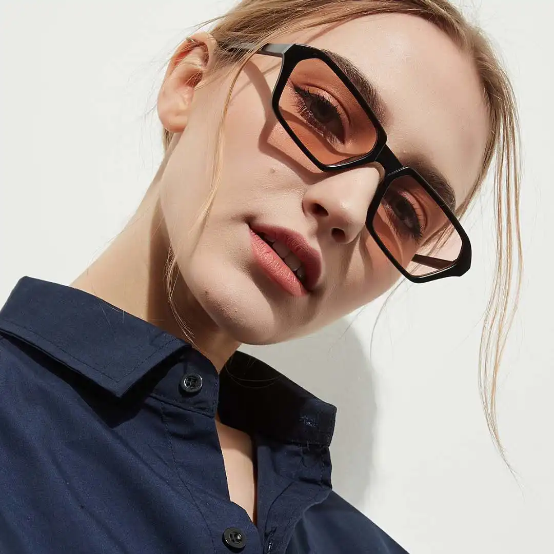 

2020 new small frame square sunglasses, European and American fashion retro decorative sunglasses, 6colors